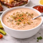 creamy thousand island dressing ree drummond style homemade recipe in bowl