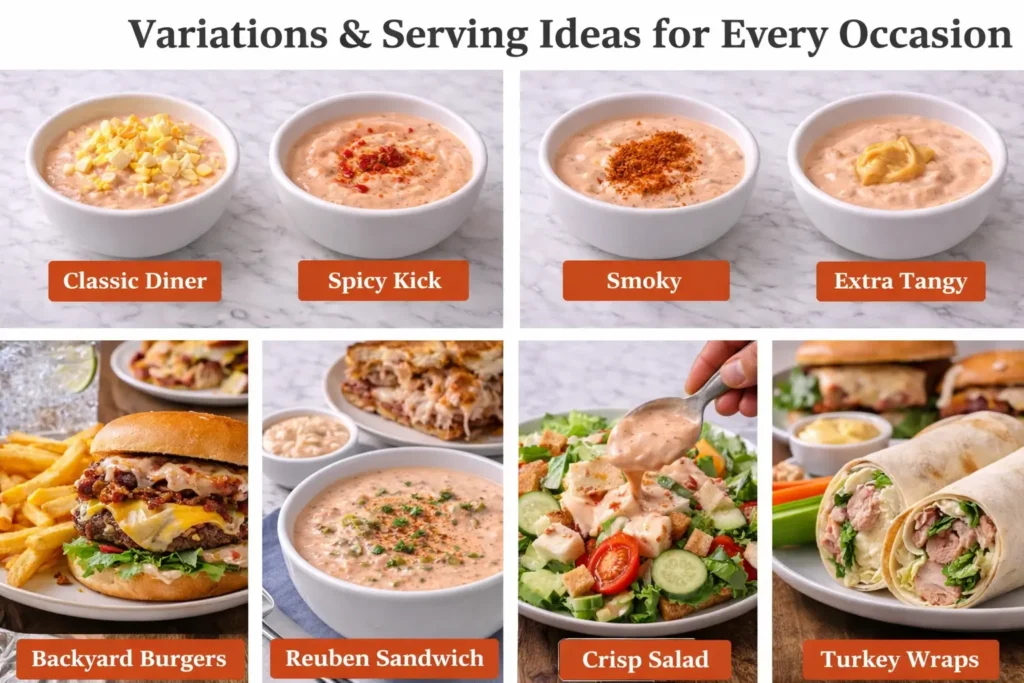 thousand island dressing variations and serving ideas burgers reuben salad turkey wraps creamy dressing