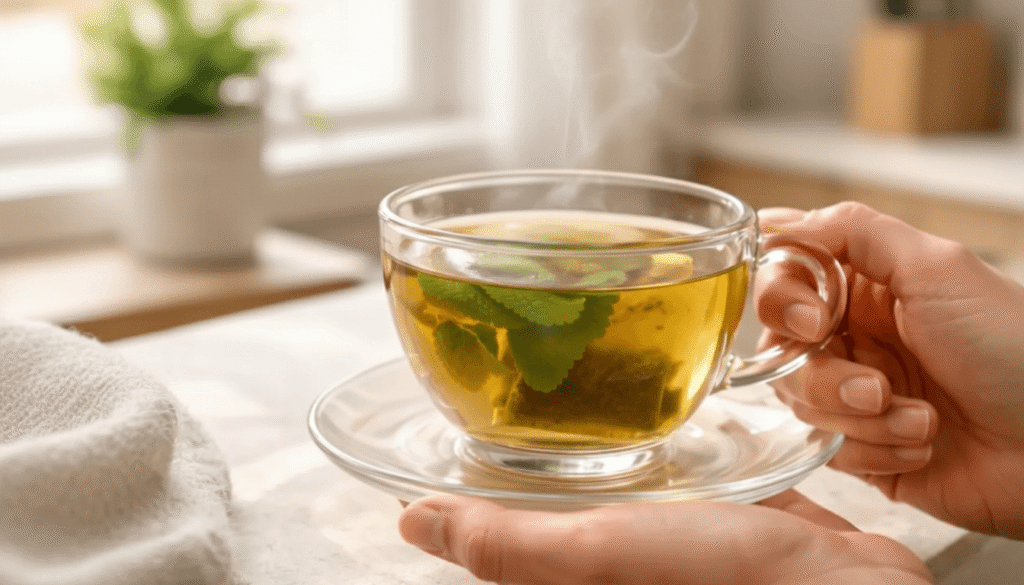how to use lemon balm tea for relaxation and weight loss routine