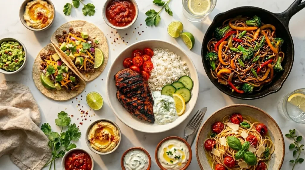 best recipes jalbiteworldfood global dishes flat lay