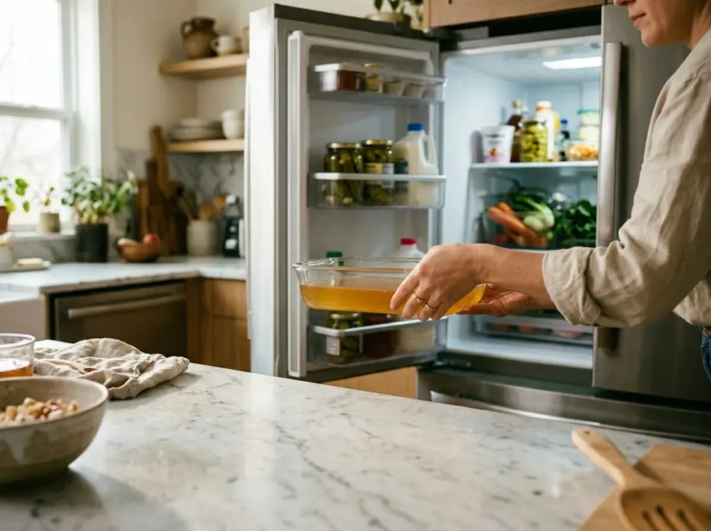 gelatin setting in refrigerator 2 to 4 hours marble