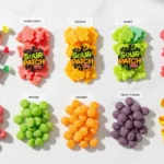 do jolly ranchers have gelatin hard candies and chews comparison on white marble