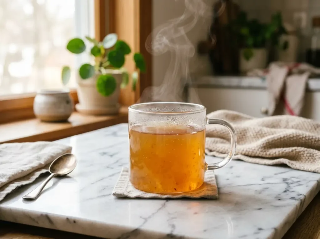 does the gelatin trick really work warm drink marble