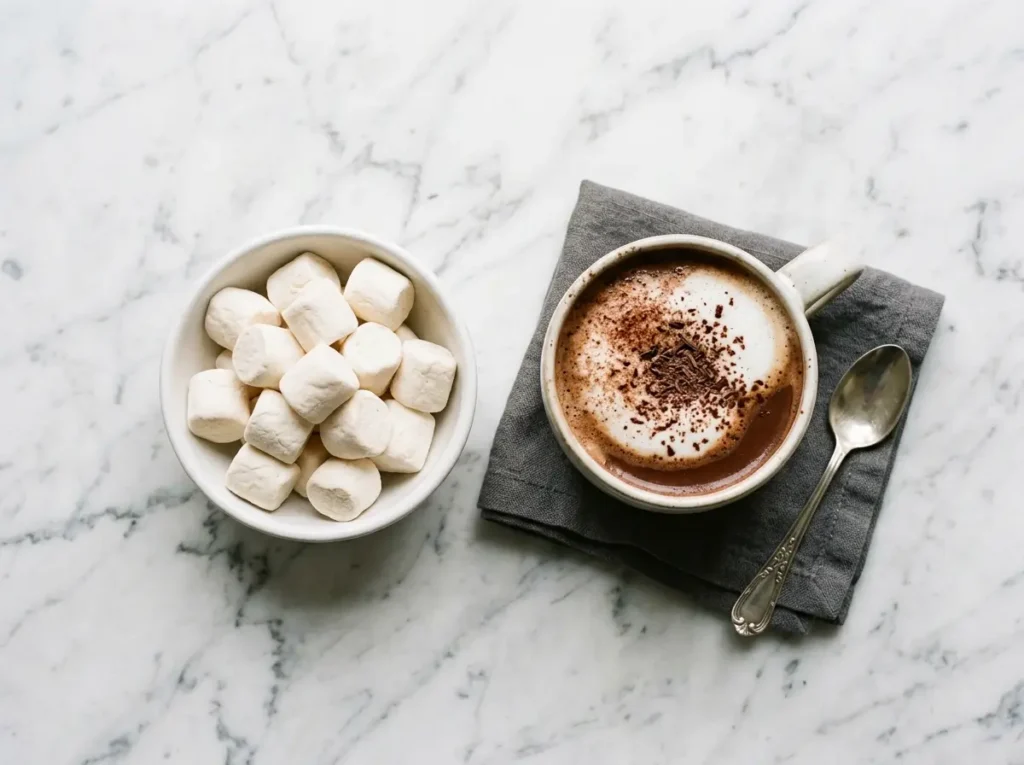gelatin free marshmallows dandies vegan hot cocoa white marble
