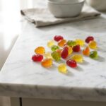 jelly lean review gummy supplements on marble