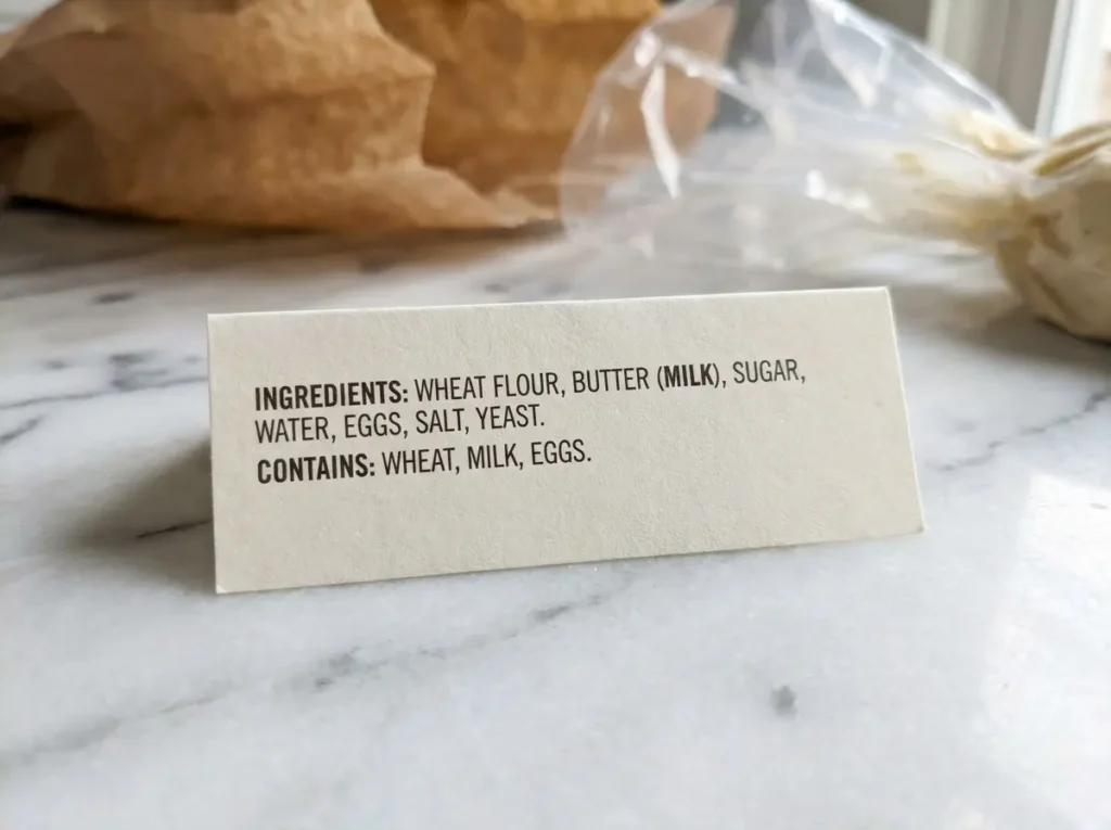 Pop-Tarts ingredient label showing gelatin