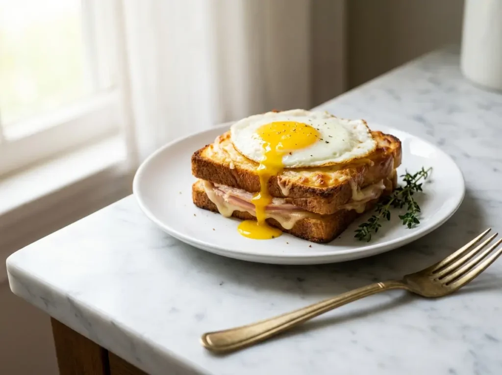 Croque-madame bake for Mother's Day brunch