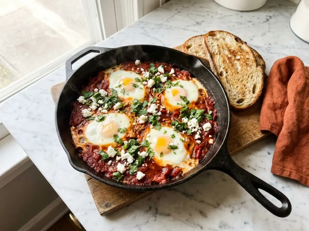 Shakshuka recipe for Mother's Day brunch