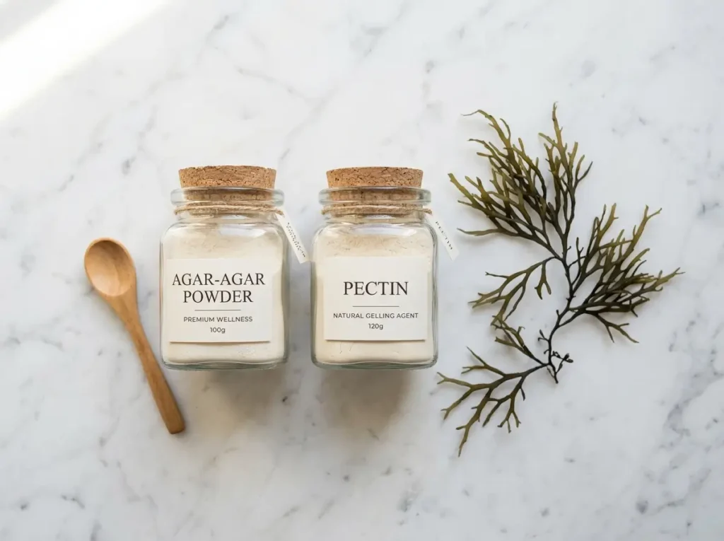 Agar-agar and pectin halal p
